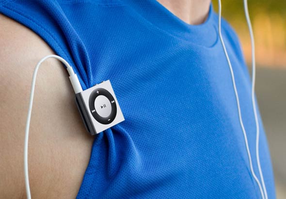 苹果 iPod shuffle 2GB MC751CH/A 蓝色 数码音乐播放器